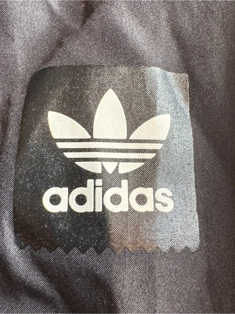 Adidas Originals Black Anorak Windbreaker Hoodie Jacket Size XL